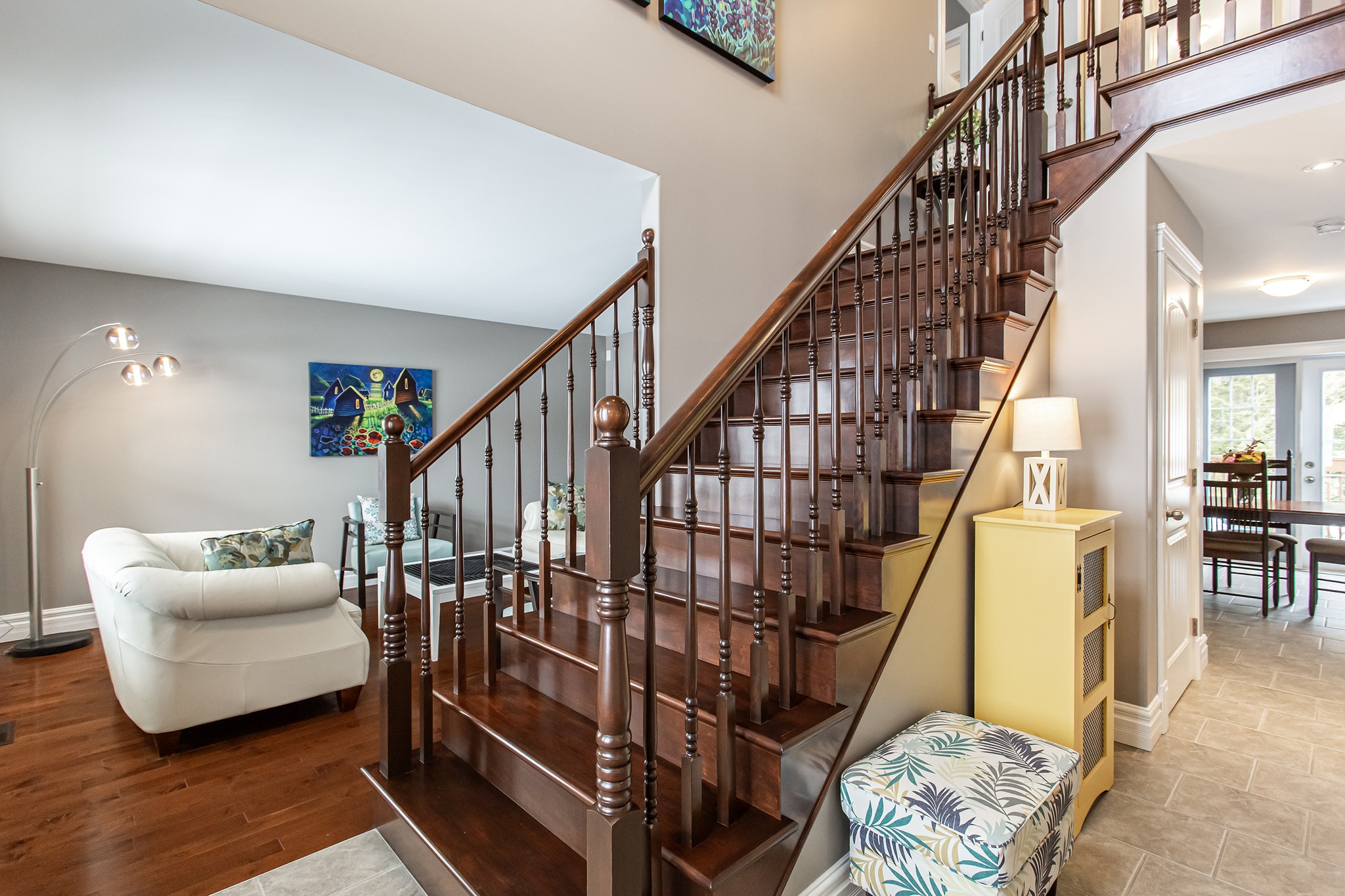 123 Fake Street - Front exterior view of executive home